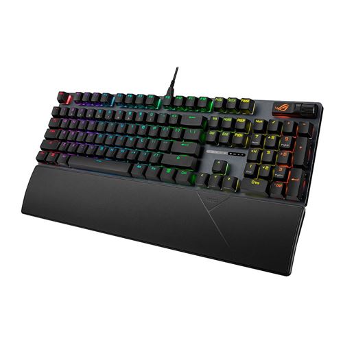 ASUS ROG Strix Scope II Wired Full Size Gaming Keyboard - Black